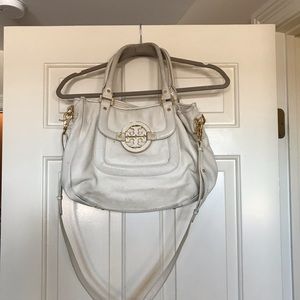 White Tory Burch handbag